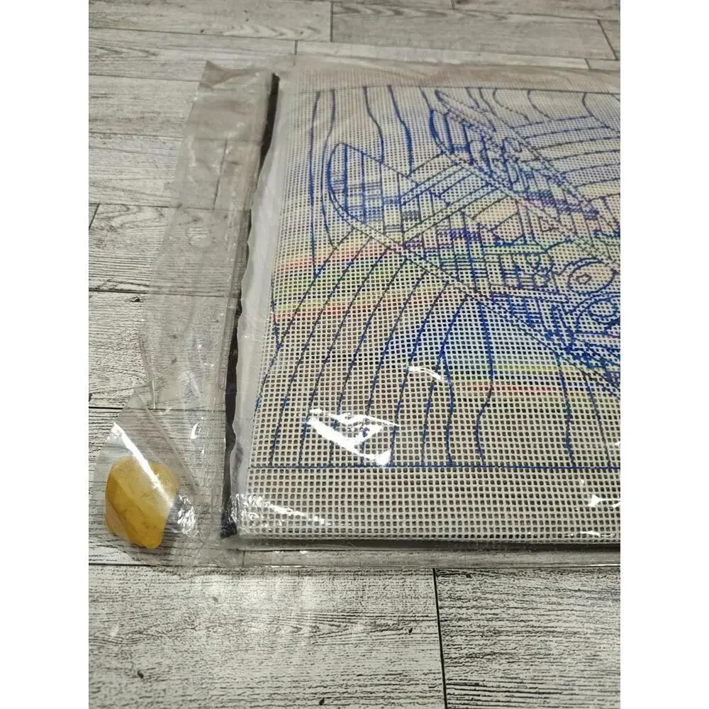 1986 Monarch Horizons Longstitch Kit LS 137 Rainbow Flight 9
